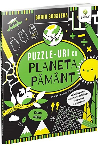Gama Puzzle-uri cu planeta Pamant. Brain Boosters - Vicky Barker, Ste Johnson