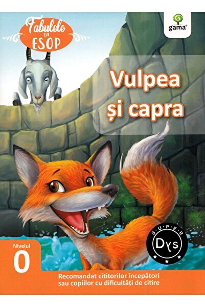 Gama Vulpea si capra. Fabulele lui Esop: Nivelul 0