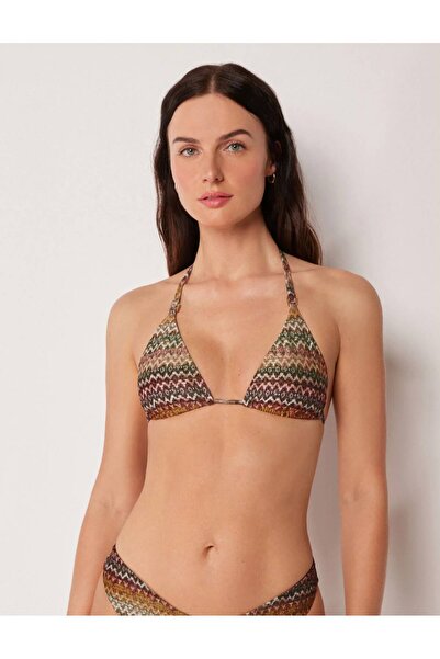 Calzedonia Triangle Bikini Top Elegant Ethnic