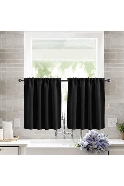 STARSTAR Kitchen curtains, short blackout kitchen curtains above the trough, ...