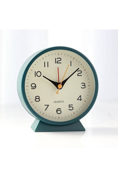 STARSTAR Green 11x3.8x11.7 cm Batteries-Free Minimalist Desktop Alarm Clock