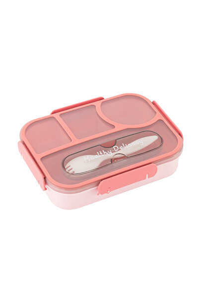 STARSTAR 4-compartment bento box, 1100ml, made of polypropylene.