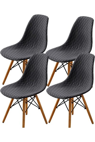 STARSTAR Seashell chair covers, medieval-modern style, jacquard, armless, was...