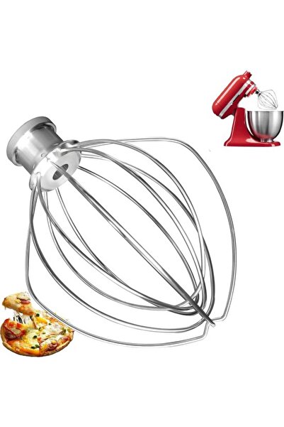 STARSTAR Stainless Steel 6-Wire Egg Beater for KitchenAid K45ww