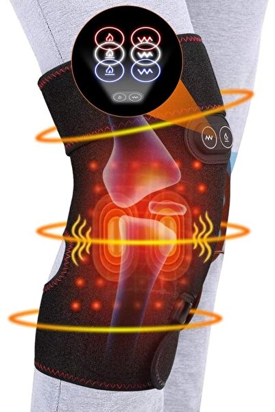 STARSTAR Suitable for Knee Massager Red Light Therapy Adjustable Heat Vibrati...