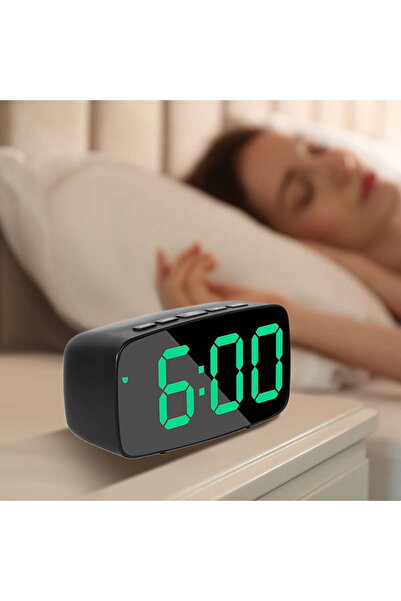 STARSTAR Digital Alarm Clock for Bedroom Battery Backup Power LED Display 12/...