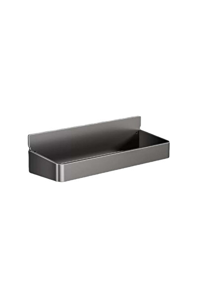 STARSTAR Matte Gray Wall-Mounted Magnetic Storage Shelf for Refrigerator & Me...