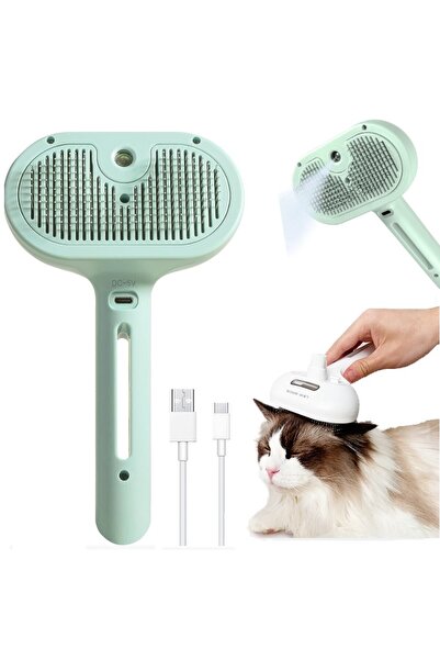 DDA Perie Electrică 5 în 1 pentru Îngrijirea Animalelor de Companie cu Abur, ...