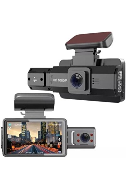 STARSTAR F9 Car Front and Interior Dual Camera HD Infrared Night Vision Car D...