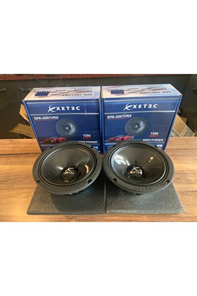 XETEC Deniz Sound Garage 20 cm Neo Midbass SPA 2001VRX 1200 Watt 400 Rms Full...