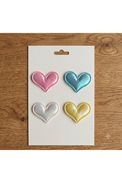 Jeevee Set of 4 Baby Hair Clips - Heart-Shaped Clips for Babies with No Hair ...