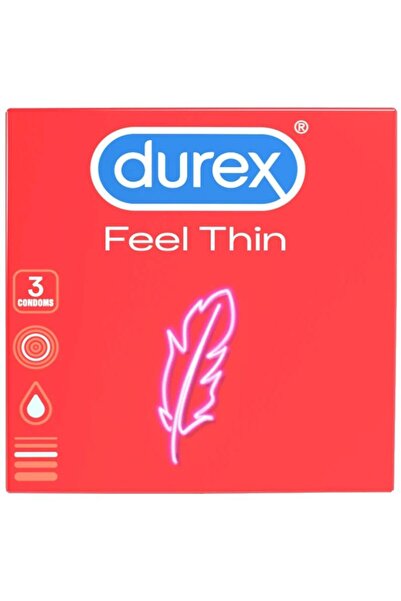 Durex Pack, Condoms 3 pcs /, Feel Thin