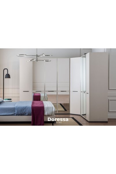 Doressa Living Slar Köşe Gardırop
