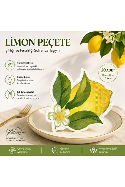 naturelove Limon Peçete