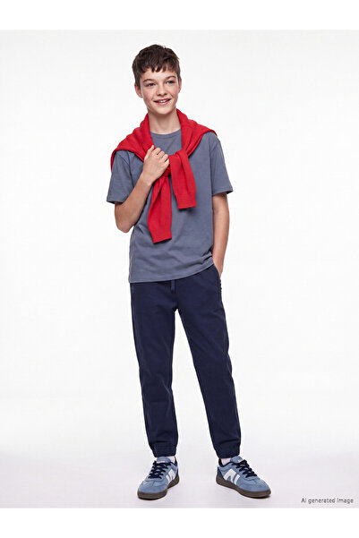 LC Waikiki Boy's Gabardine Jogger Pants for Style Enthusiasts from Uzg Store