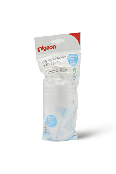 Pigeon Weaning Bottle with Spoon - 240 ml