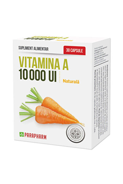 Parapharm Vitamin A Supplement 10000 IU, 30caps