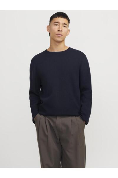 Jack & Jones Πουλόβερ ανδρικό "George knit" μπλε