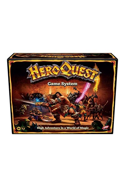Hasbro Interactive HeroQuest Board Game, 2-5 Players, Age 14+, English Edition