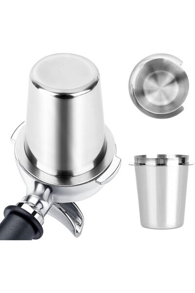 STARSTAR 58 mm Stainless Steel Coffee Dosing Cup – Espresso Dosing Cup – Bari...