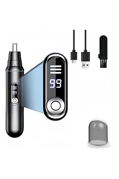 STARSTAR USB rechargeable nose hair trimmer, unisex, ear and nose hair trimme...