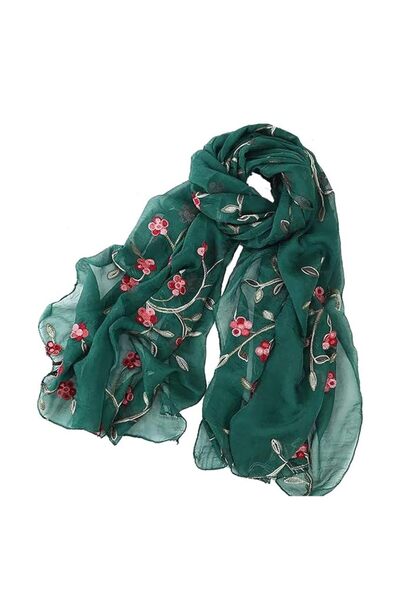 STARSTAR Women's Colorful Floral Print Scarf, Ultra-Lightweight, Breathable, ...