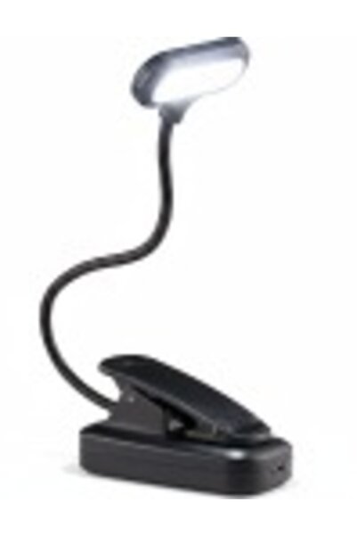 STARSTAR High-brightness LED desk lamp clip with reading battery and USB cable