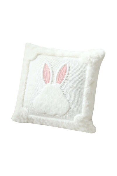 STARSTAR 4 Pcs Bunny Pattern Pillowcases (No Insert), 18x18 Inches, Decorativ...