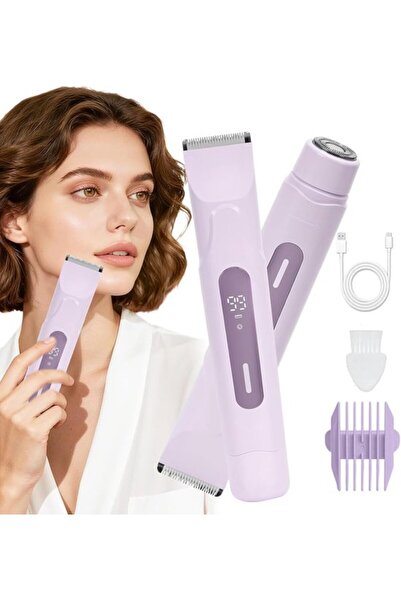 STARSTAR Electric shaver - Facial hair trimmer - Body hair removal - 2-in-1 f...