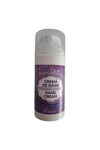 Lola Natural Beauty Cremă de mâini, Lola Beauty, hidratantă, cu uree și unt d...