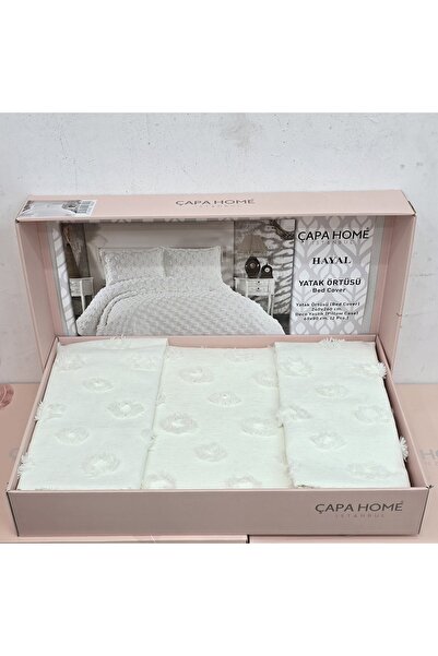 Çapa Home Hayal Bohem Sakallı Orginal Şönil Çift Kişilik Yatak Örtüsü