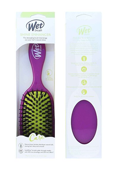 Wet Brush Βούρτσα Μαλλιών για Ενίσχυση Λάμψης – Μωβ