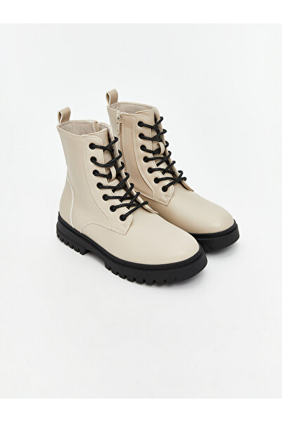 LC Waikiki Faux Leather Girls' Boot