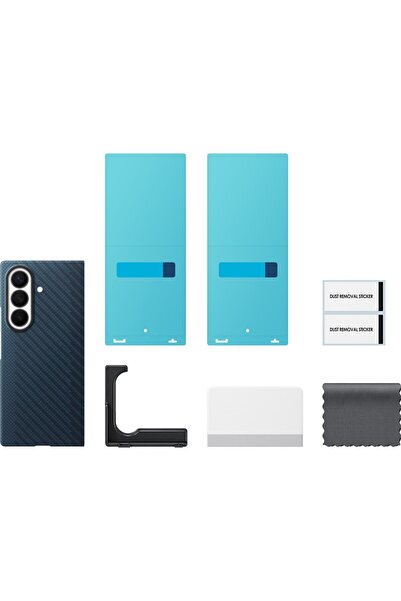 Samsung Husă de protecție pentru Galaxy Fold8 Ultra, Carbon Magnet, Bleumarin