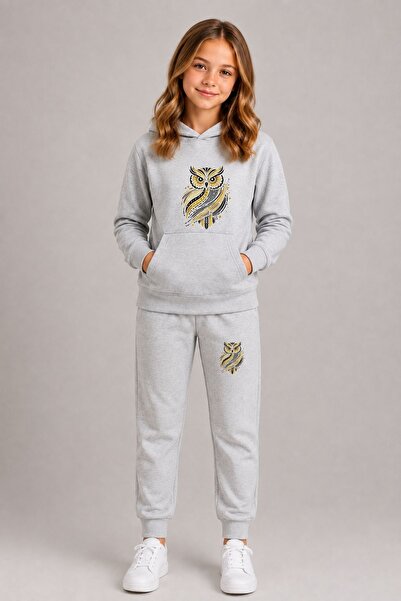 armicem Armikids New Season Printed Hooded Kangaroo Pocket Set