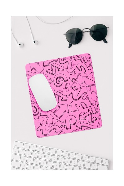 HobiShop Mouse Pad cu model abstract și suport pentru încheietura mâinii |   ...