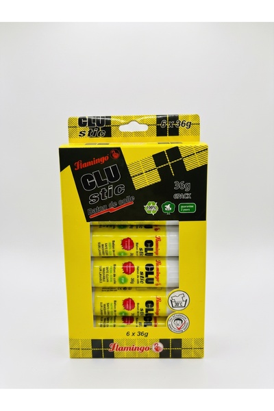 Flamingo Glue Stic | Pack of 6 Pcs | Each Glu Stic 36g