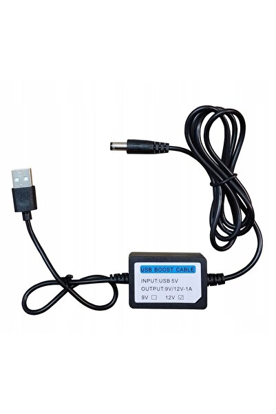NO BRAND CONVERTOR DE ALIMENTARE USB 5 V - 12 V CC 2.1/5.5 mm CONVERTOR 5V - 12V