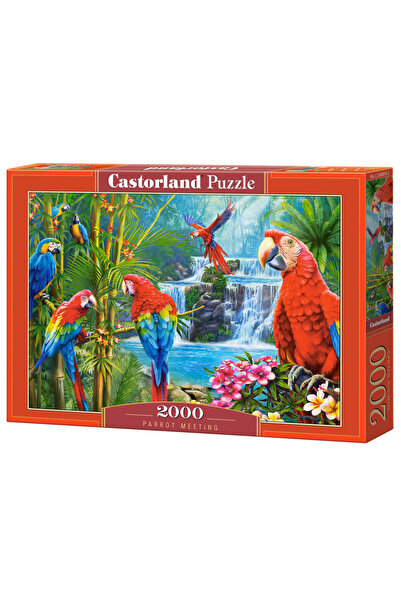 NO BRAND Puzzle 2000 el. Papagali la întâlnire