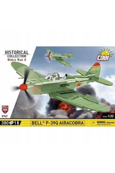 COBI 5747 PLANOR DE LECȚIE BELL P-39Q AIRACOBRA