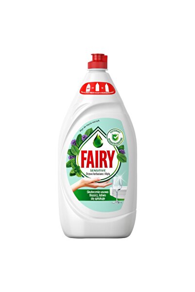 Fairy Lichid de spălat vase cu arbore de ceai și mentă, rezervă 9x1,35L
