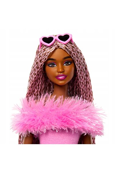 Barbie Păpușă stil Deluxe în stil pastel HYV28 + 2 brățări