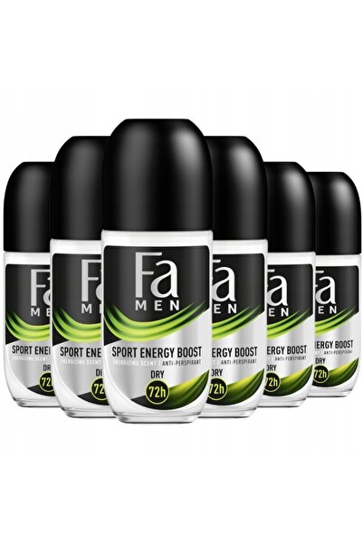 Fa Roll-on Sport Energy Boost 6 x 50 ml
