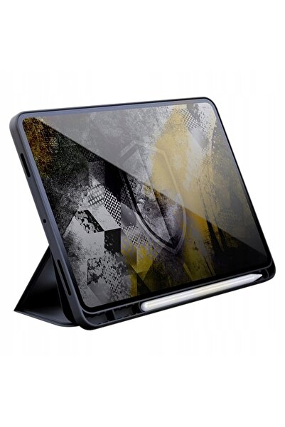 3MK Husă flip neagră pentru iPad Pro 11 " generația a 5-a/a 6-a, cu funcție d...