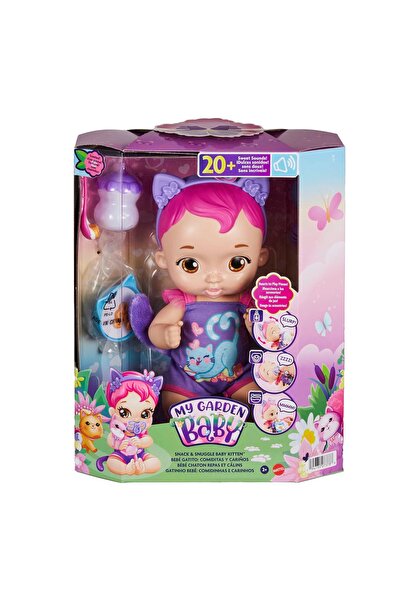 mattel Gardern Baby Prima mea păpușă pisică - știră și vorbește 2