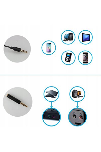 NO BRAND Microfon dublu cu clemă pentru telefon sau tabletă