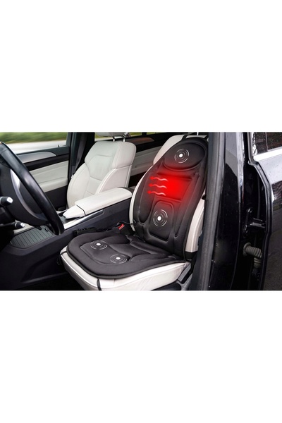 DUNLOP Scaun auto încălzit cu masaj pentru reglarea scaunului 12V