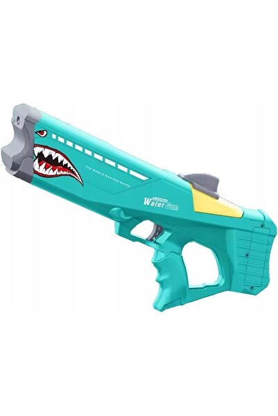 Shark Pistol cu apă electric rechin verde capacitate mare 600 ml 2131