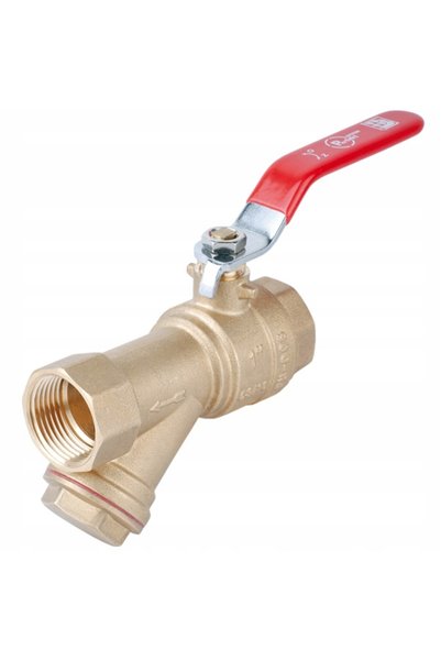 Perfexim Robinet cu bilă, tip filtrat, unghiular, cu filtru, pentru lavoar, F...