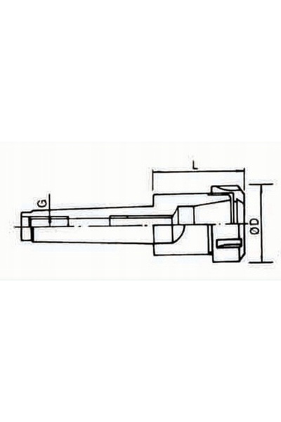 NO BRAND Mandrin port-pensetă ER16 tip Morse MK4